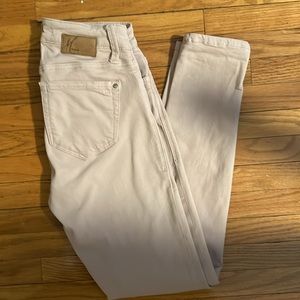 Mavi Adriana Ankle Zip Pink Jeans. Size 25.